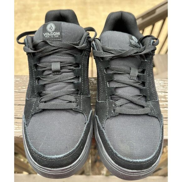 Volcom Men's Size 8.5 Black Evolve Skate Work Shoe - VM30232 Womens Size 10.5